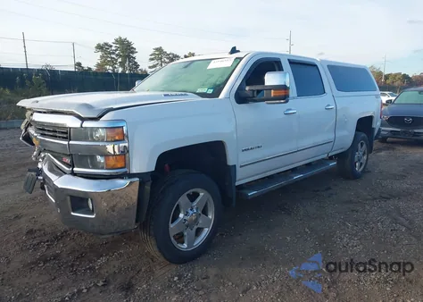 2015 Chevrolet Silverado 2500Hd Ltz из США, поврежденный, VIN 1GC1KWE88FF603591